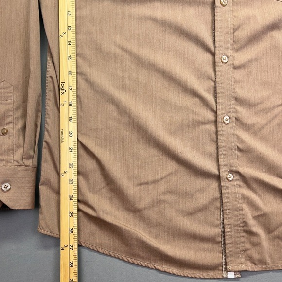 Alex Vando Bamboo Blend Easy‎ Care Dress Shirt Wrinkle-Free Long Sleeve XL - Picture 2 of 8